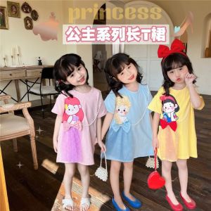 [PRINCESS KESLI] 1-11 Tahun Dress Kaos Princess Baju Anak Perempuan Bahan Katun Lembut Kids Bayi