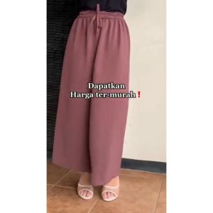 Diskon !! Kulot Crinkle Dewasa Variasi Tali Serut Premium