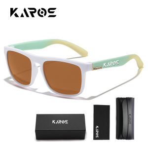 karos | Karos Fashion Polarized Sunglasses Men Women Fishing Driving Cycling Outdoor Glasses Anti-Glare UV400 Protection Eyewear Box