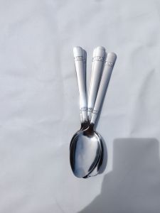 6 PCS SENDOK MAKAN STAINLESS SUPER TEBAL PREMIUM SENDOK RESTAURANT