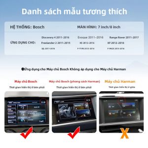 Android Auto Carplay Không Dây Cho Land Rover Jaguar Range Rover Aurora Discovery - Trình Phát Đa Phương Tiện Điều Hướng Với Airplay