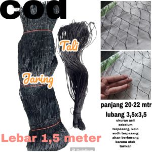 Jaring pagar serbaguna murah lebar 15 meter bisa untuk pagar ayam pagar bebek tanaman dll