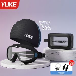 YUKE | Adult Long Hair Friendly Waterproof Comfortable Swim Cap