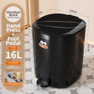 ZHIFAN | Easy Open Large Capacity Household Trash Can
