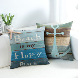 A set of Twill Waterproof Cushion Cover 40x40cm/45x45cm/60x60cm Marine style Print Square Throw Pillow Case Smooth Durable Outdoor Animal flowers Pillow Cover for Sofa Balcony Patio Tent Garden Home Decor