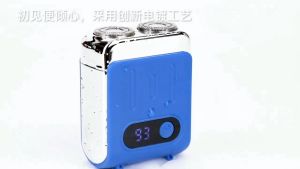 Portable Electric Shaver for Men rechargeable original Portable Home Travel Beard Stainless Steel Shaving Machine Travel Digital Display USB Charging waterproof Shaver For Men