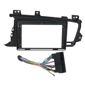 MEKEDE 9inch Android Car Radio Bezel Frame For KIA Optima K5 2011-2014 LHD Dashboard Single Frame Car Radio Panel Bezel Kit