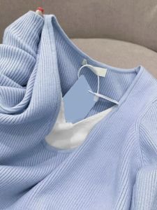 HUOLISI | New Faux Two-Piece Long Sleeve Knitwear