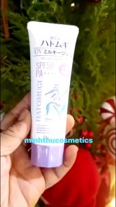Kem Chống Nắng Hatomugi Nâng Tông & Dưỡng Ẩm Da 70g - Hatomugi Gel UV Care & Tone Up SPF50+ PA++++