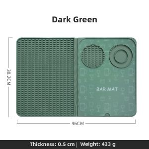 Custom Spring Flowers Design Heat-Resistant Mat