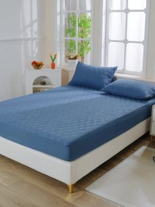 Home Preferred Luxury Quilted Waterproof Mattress Cover Cotton Fitted Sheet Mattress Protector