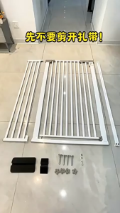 [SG] Auto Close Safety Baby Gate (Bar/ Mesh) Adjustable Close Door for Infant Baby Kids Dog Pets Gates Two Way Fence House Stair Hallways Doorways Fence