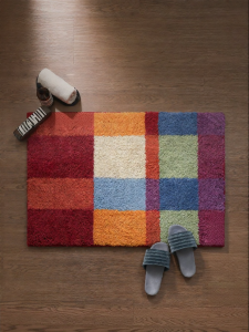 SAIBOSI | Colorful Vintage Slip Resistant Breathable Wear-resistant Absorbent Bath Mat