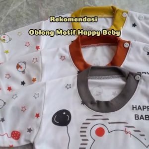 Set Pakaian Anak Harian: Baju Bayi Oblong Setelan Lengan Pendek & Celana Diapers 3-12 Bulan