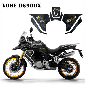For VOGE DS900X Thick Frosted Fuel Tank Decorative Sticker Motorcycle Protective Sticker Scratch Masking Decal Motorcycle Accessories