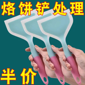 High-Temperature Resistant Silicone Kitchen Spatula Non-Stick Pancake Stir-Fry Scraper Pot Spoon No Scratch Cooking Utensil