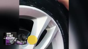 Car Tire Restorer Gel Shine Dressing for Cleans & Repels Dust Long-Lasting Gloss for SUV Truck Tire Blackening Care Cream Tool