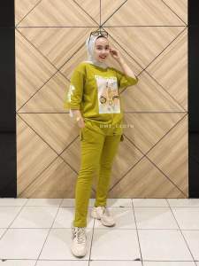 Setelan Wanita Terbaru DM3 Lemon Vespa