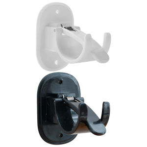 Self Adhesive Curtain Rod Hanger No Drilling Stick on Curtain Rod Holder for Bathroom Bedroom Livingroom Kitchen