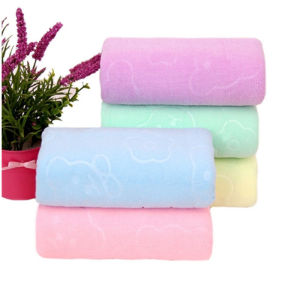 Colorful Absorbent Towel No Fading One Yuan Model 30x60cm Polyester And Nylon Fabric Country of Origin Hebei China Face Towel