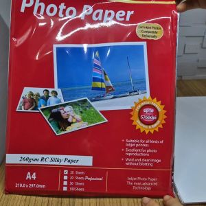 Miracle Premium Rough Silky Photo Paper / Kertas Foto 260 Gr Gsm