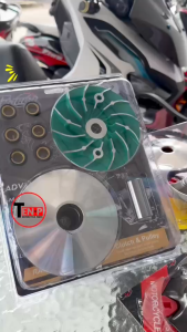 ชุดชามหน้าแต่ง ชามแต่งพร้อมเม็ด ใส่ HONDA PCX160 / CLICK160 พีซีเอ็กซ์160 ชุดชามข้างมอเตอร์ไซค์ ล้อขับสายพานหน้า ชามแต่ง มอไซค์ pcx 160