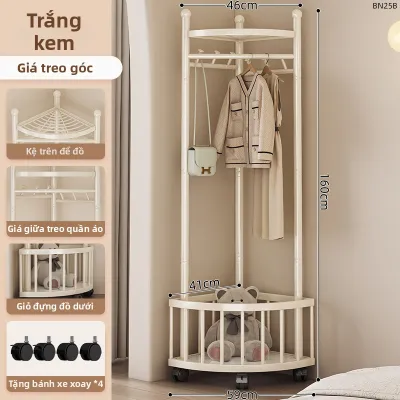 MENGSIYUAN | Giá Treo Áo Di Động Góc