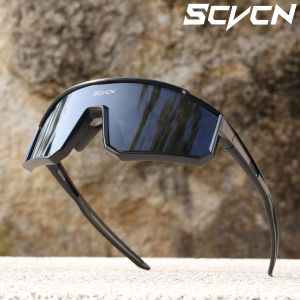 SCVCN Fashion Sunglasses for Men Sport Cycling Glasses Bike Bicycle Hiking Camping Golf UV400 Protection Glasses Women Baseball