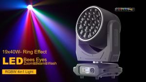 SHEHDS 19x40W RGBW Zoom Lighting Beam Wash: A Comprehensive Guide