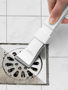 Multi-Functional Gap Cleaning Brush Pipe Cleaning Tool Kitchen Sink Drainage Channel Household Cleaning Tool Plastic Handle