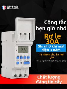 CHUANGXINZHE | Điều Khiển Định Thời Vi Tính Đặt Thời Gian Điện Tử Gắn Ray
