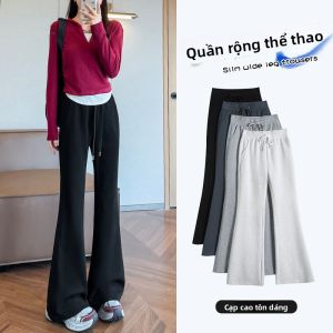 La Chapelle | Quần Jogger Phong Cách Dáng Suông Cao Cổ Lót Nỉ Đàn Hồi