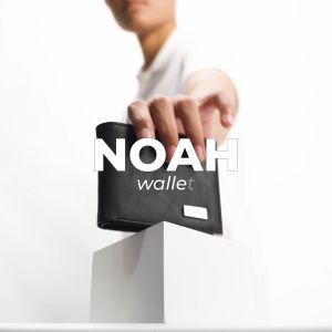 VONA Noah Wallet - Dompet Pria Lipat 3 Ruang Kulit PU Banyak Slot Kartu