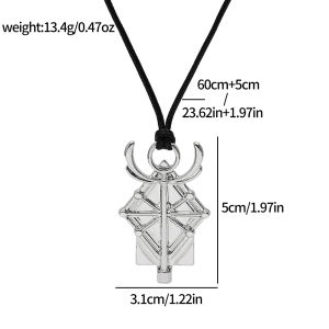 Bandai | Anime Frieren: Beyond Journeys End Necklace Frieren At The Funeral Frieren The Last Magician Holy Staff Pendant Elf Cosplay