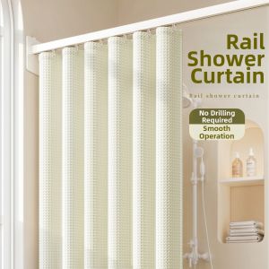WEILAISHI | Foldable Invisible Waterproof Mildew-resistant Shower Curtain Divider