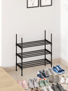 KUKI 4/5/6/7/8/9-Layer Shoe Rack Organizer Home Storage Rack Stockable Shoes Organizer Storage Stand