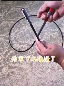 3m Bendable Sewer Unclogger / Drain Clog Remover For Toilet Kitchen Bathroom