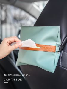 Hộp Đựng Khăn Giấy Sang Trọng Bằng Da Treo Trên Ô Tô Hộp Đựng Khăn Giấy Kiểu Kéo Hộp Đựng Khăn Giấy Hình Chữ Nhật Thiết Kế Sáng Tạo