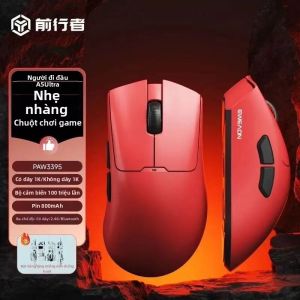 EWEADN |Chuột chơi game không dây Bluetooth Forerunner A5 với thiết kế nhẹ phù hợp với tay trung bình đến lớn pin dung lượng lớn tốc độ phản hồi kép 1K.