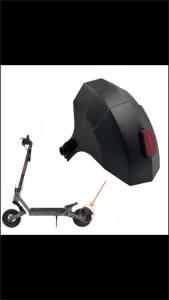 Rear Wheel Splash Protection Mudguard With Reflector Fit Kukirin G2 G3 G4 Electric Scooter Replacement Cover Part