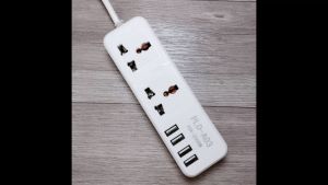 Ổ Cắm Điện Đa Năng Chống Giựt có Công Tắc Có Cổng USB Sạc Điện Thoại