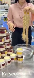 Dầu hấp phủ lụa Ủ Tóc Keratin KARSEELL 500ML Phục Hồi Tóc Khô Xơ Hư Tổn Nặng Làm Hóa Chất Siêu Mềm Mượt