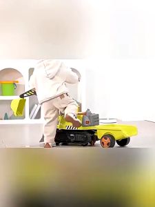 Kids Ride on steam Excavator Toy Car Childrens Multi-functional Engineering Push Car boy digging dirt forklift Gift