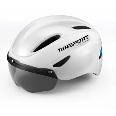 Helm Sepeda Visar Taffsport berkacamata