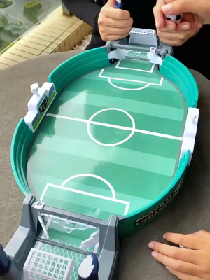 MEKANSM 4/10 Bola Mainan Bola Anak Laki Laki Board Game Mainan Seru Sepak Bola Meja Mini Game Bola