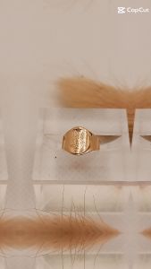 Cincin Emas 8K Model Plat: Desain Unik & Gambar Melody & Little Pony