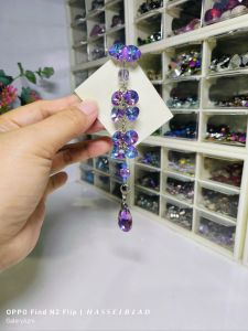 Bros Juntai panjang Kristal Swarovski kw