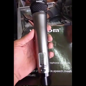 Mic wireless WISDOM Q2 BISA UBAH FREQUENCY ORIGINAL