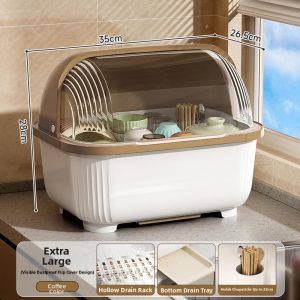 KAIT | Dustproof Drying Rack for Dishes
