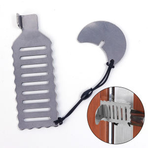 ตัวล็อคความปลอดภัยของกันชนประตูป้องกันการโจรกรรมแบบพกพาสำหรับเดินทางโรงแรมสำหรับเด็กผู้หญิงที่อาศัยอยู่คนเดียวสิ่งประดิษฐ์ป้องกันหมาป่า